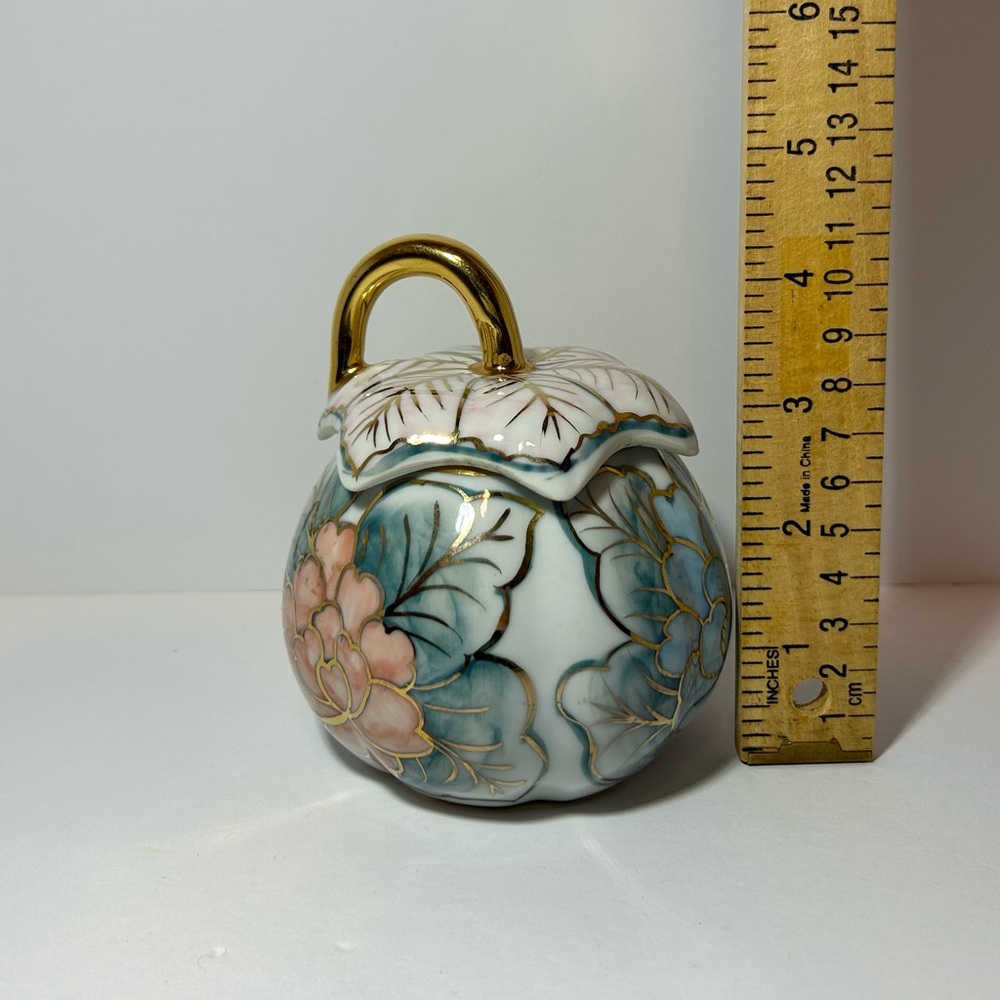 Ceramic Pumpkin Container - Picture 7 of 7